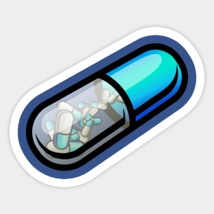 Blue pill... Sticker